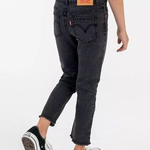 HIGH RISE ANKLE STRAIGHT BIG GIRLS JEANS size 8Reg